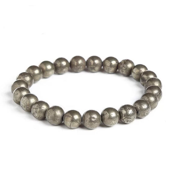 100% Natural Pyrite Bracelet For Men & Women