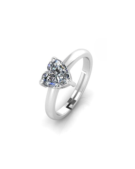 Sollitaire Heart Ring