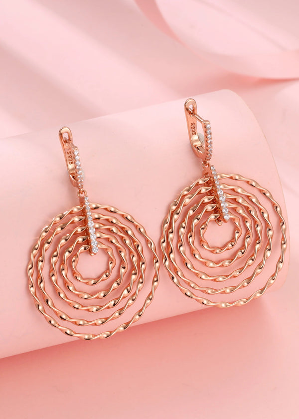 Concentric Circle Earrings