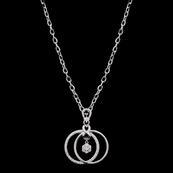 Double Circle Pendant