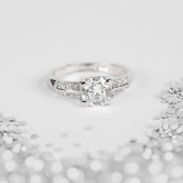 Solitaire Grace Ring