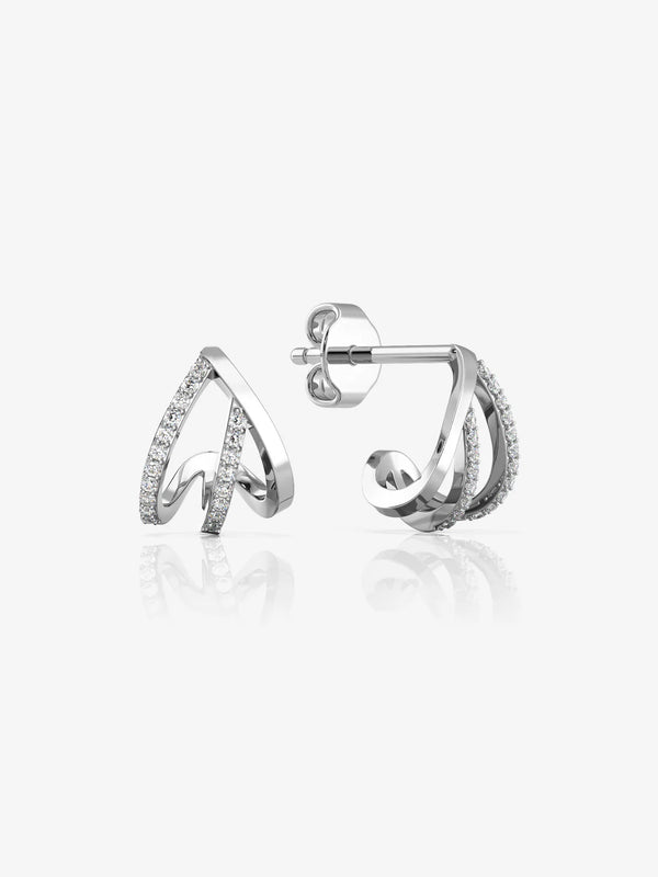 Belle Huggie Earrings
