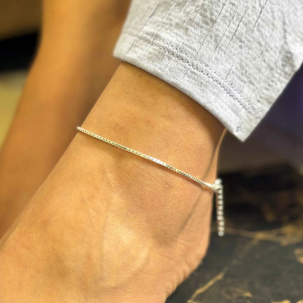 Box Chain Anklet