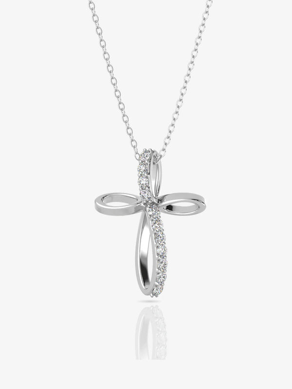 Infinity Cross Pendant