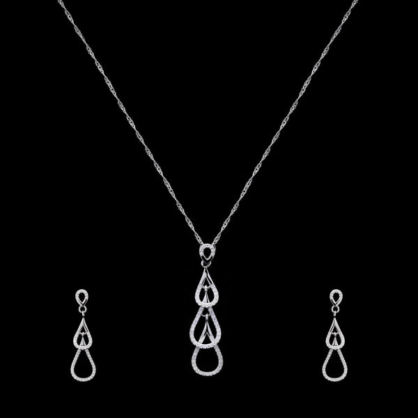 3 Drop Moissanite Set