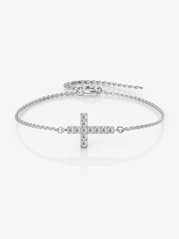 Dainty Cross Bracelet