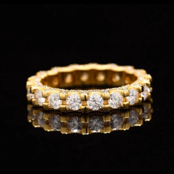 Moissanite Eternity Ring