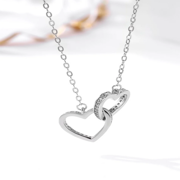 Double heart Pendant