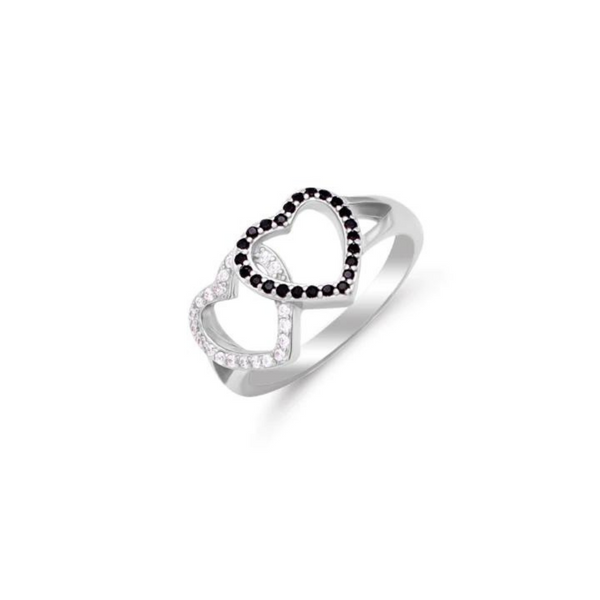 Dual Heart Ring